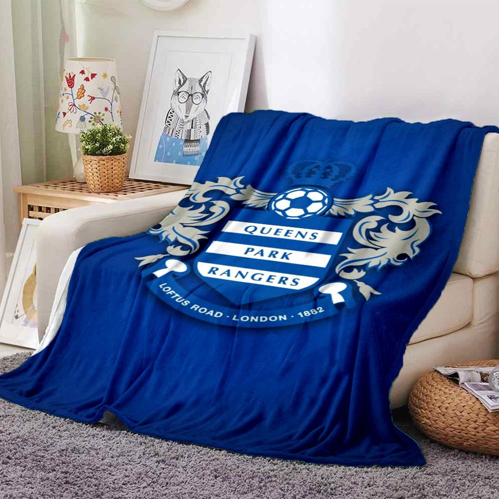 Queens Park Rangers fc Druck Flanelldecke Hohe Qualität Warm Bequem Decke für Alle Jahreszeiten Perfekt für Geschenke Heimdekoration