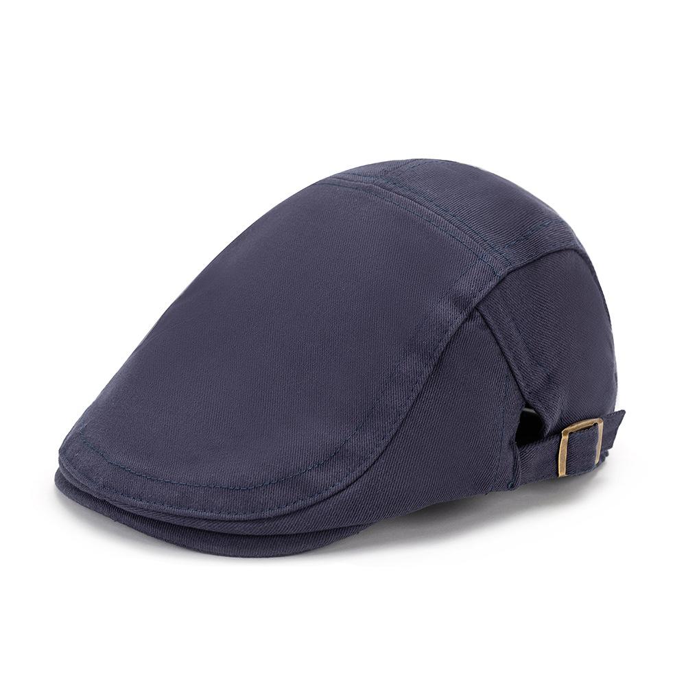 Beret British Painter's Cap for Men Women Couples Adjustment Forward Cap