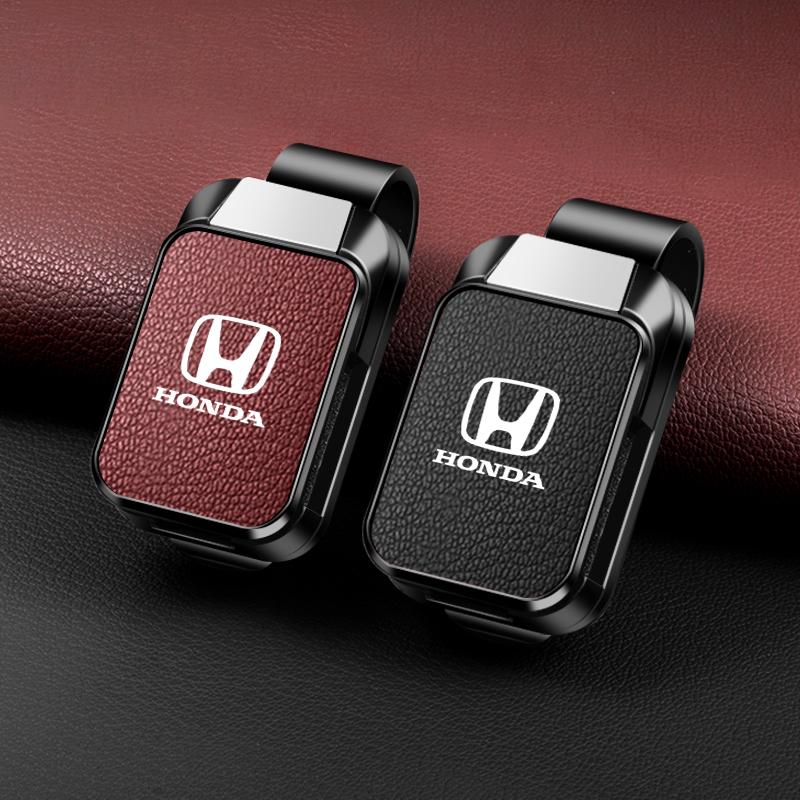 New Car Sun Visor Glasses Sunglasses Storage Clip Visor For Honda Civic XR-V CR-Z CRV HRV City Accord Legend Jazz RR VTi Fit akx256