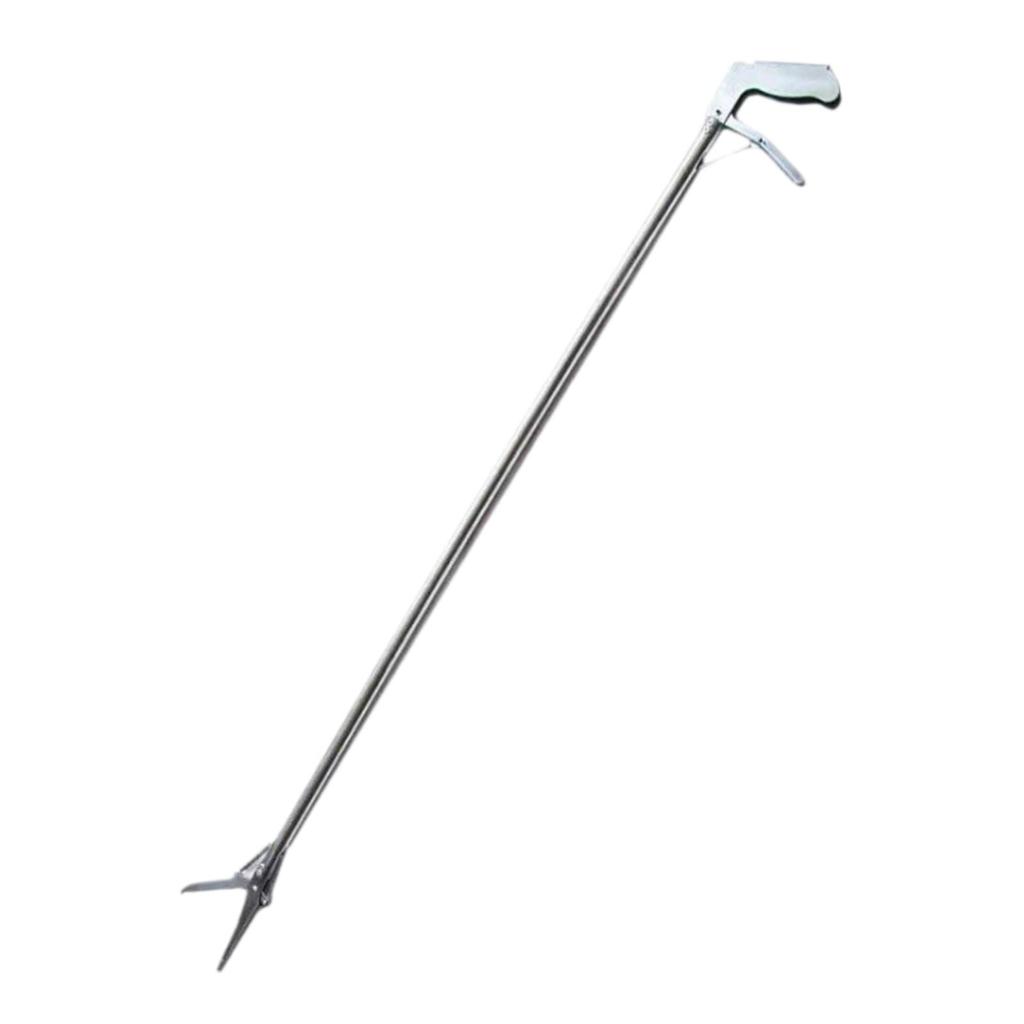 Snake Tongs Easy to Carry Outdoor Catch Stainless Steel Professional Folding Lightweight Multifunctional Rattlesnake Grabber