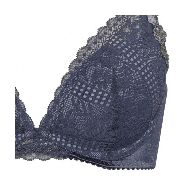 AMOSTYLE BY Triumph Dream Bra Deep V Flavored Water M008 Size A70 Bra, (Blue),