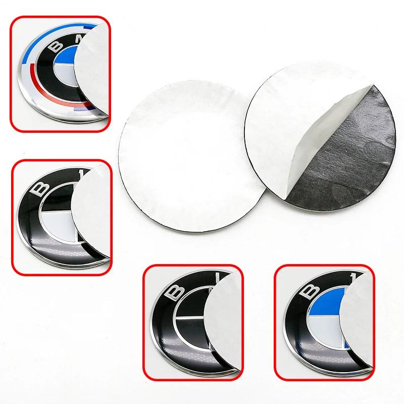 Auto Lenkrad Aufkleber Radkappen Abdeckung Motorräder Metall Emblem Für BMW F07 F90 F10 F11 F18 G30 G31 E60 E61 Zubehör