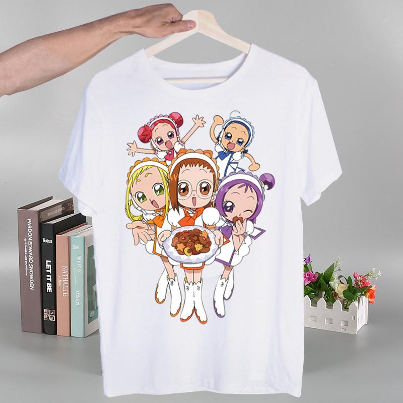 Ojamajo Doremi Magical  Harajuku T-shirts Summer  Unisex/Wo Unisex Hip Hop Funny Print Tshirt Streetwear T Shirt Short Sleeve Tee Top Shirt