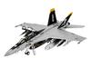 Revell 1/72 scale US Navy F/A18F Super Hornet Jolly Rogers plastic model kit, model number 03834, molded in color