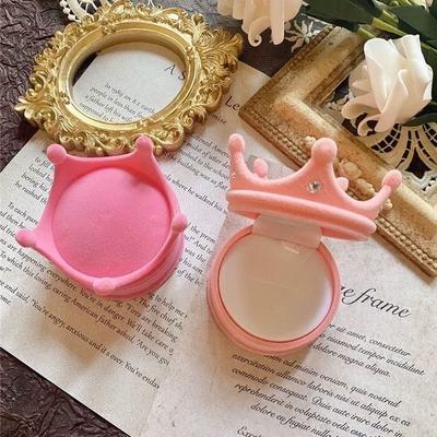 Velvet Jewelry Box Organizer Cute Wedding Ring Box Crown Storage Case Earring Necklace Display Packaging Gift Accessories