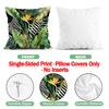 Tropical Plant Leaves Pillowcase Printed Polyester 40/45/50Cm Throw Pillowcover Decorative Sofa Cushion Pillowslip Home Decor