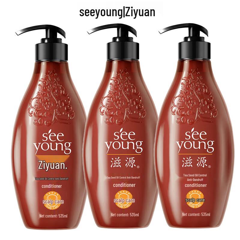 

Ziyuan Tea Seed Oil Control Anti-Dandruff Hair Conditioner Set