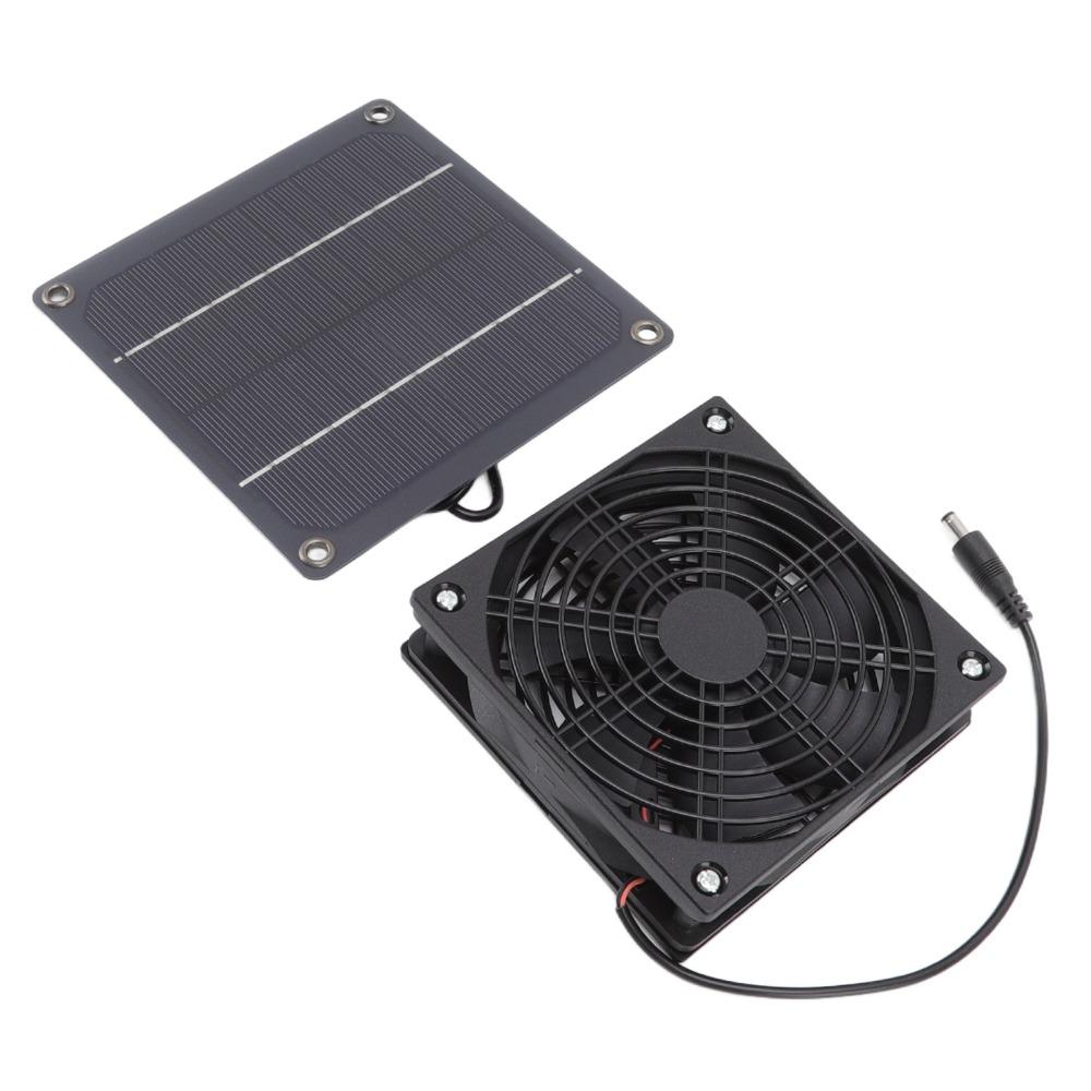 Weatherproof Solar Ventilation Fan 3W Outdoor Solar Fan Solar Powered Exhaust Fan  Chicken Coop