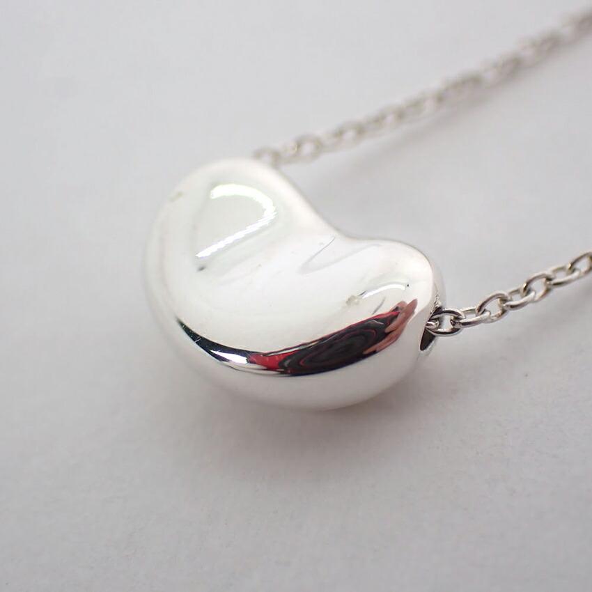 [Used] TIFFANY 925 Bean Pendant/Necklace/g508-60