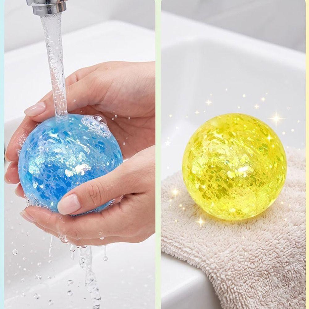 Non-Bounce Fidget Toy Slow Rebound Squishy Toy Colorful Maltose Squeezable Toy  Kids