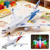 A380 Toy Airplane With Flashing Lights Improves Imaginary And Visual Abilities Birthday Present For Kids