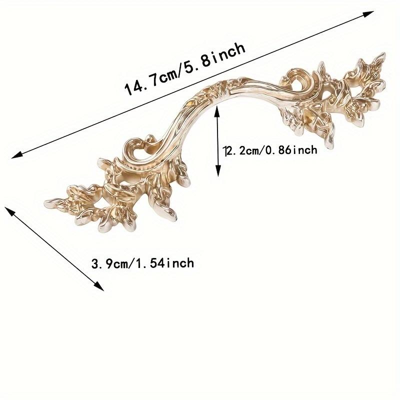 5pcs Antique Dresser Knobs, Farmhouse Kitchen Cabinet Pulls, Vintage Drawer Pulls And Knobs, Pulls For Cabinets, Dressers, Drawers, 2.5 Inch