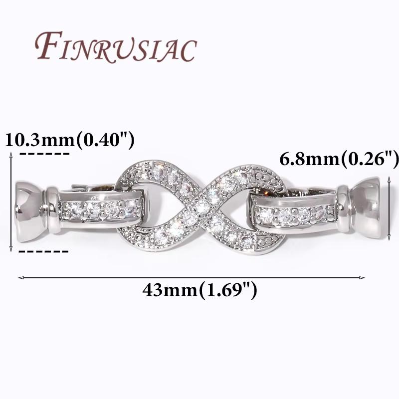 18K Gold Plated Brass Pearl Clasps For Bracelets Making,Jewelry Clasp Connectors,Necklaces Clasp,DIY Jewelry Findings