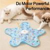 Smart Hide and Seek Cat Toy Electric Thermal Sensing Cat Catch Cover Real Mouse Squeaky Touch Activated Feather Teaser Wand