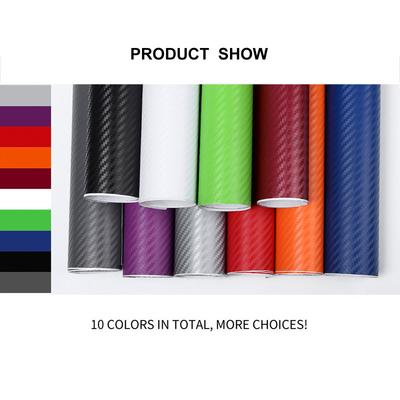 Waterproof Car Stickers 3D Car Carbon Fiber Vinyl Film Sheet Wrap Roll Auto Car DIY Decor Sticker Paper Car Styling