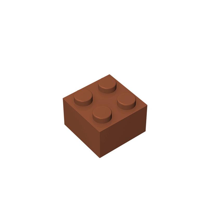 Non-Toxic 10Pcs 3003 2X2 High 4-Hole Building Block Moc Color Loose Parts Compatible With Brick Diy Children'S Toy Assembly