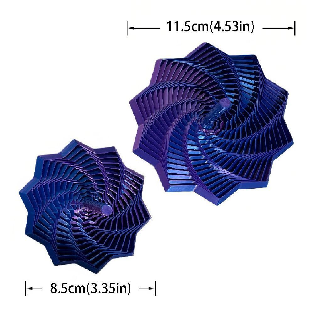 Geometric Design Fractal Fidget Star Model Expanded Expanded Sensory Model  Office/School