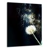 GLASS PLATE BOARD PANEL TABLETOP 40x52 FLOWER