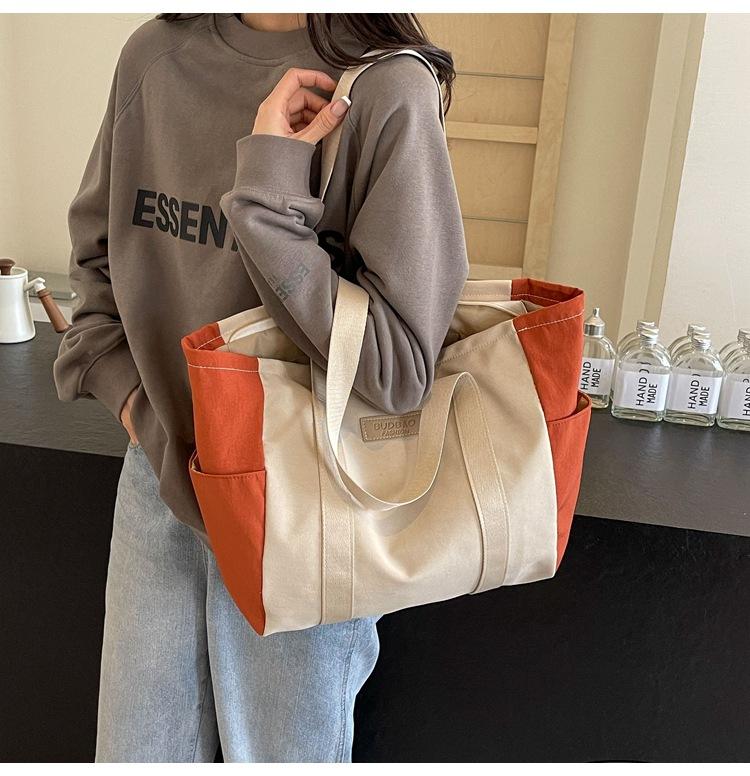 Выходная легкая сумка женская сумка большой емкости сумка-тоут модная повседневная — фото 7