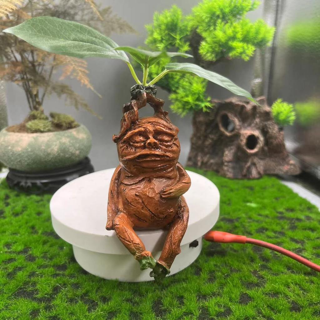 Garten-Bonsai für den Außenbereich, Kunstharzhandwerk, Skulpturen, Dekorative Ornamente