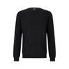 Mens Plain Regular Long-Sleeved Sweater Top