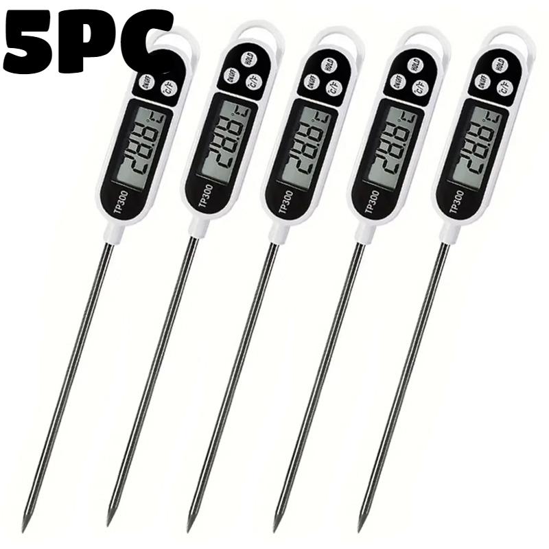 Food Thermometer TP300 Digital Kitchen Water Oil Thermometer LCD Display Temperature Probe for Cooking Grilling BBQ Candy Milk