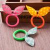 1/10PCS Hair Accessories Bunny Ears Hair Ropes Head Dress Ponytail Holder Lovely Rubber Band  Women