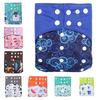 Breathable Bamboo Charcoal Cloth Diaper For Babies Featuring Reusable Pocket Style