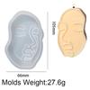 DIY Mond Liebe Sonne Gesichtsform Kerzenform Duftkerze Silikonform Handgemachte Seife Gips Harz Bastelformen Heimdekoration