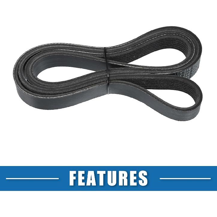 Car Serpentine Belt V-Ribbed Belt No.56992R40A01 for Honda Accord 2008-2012