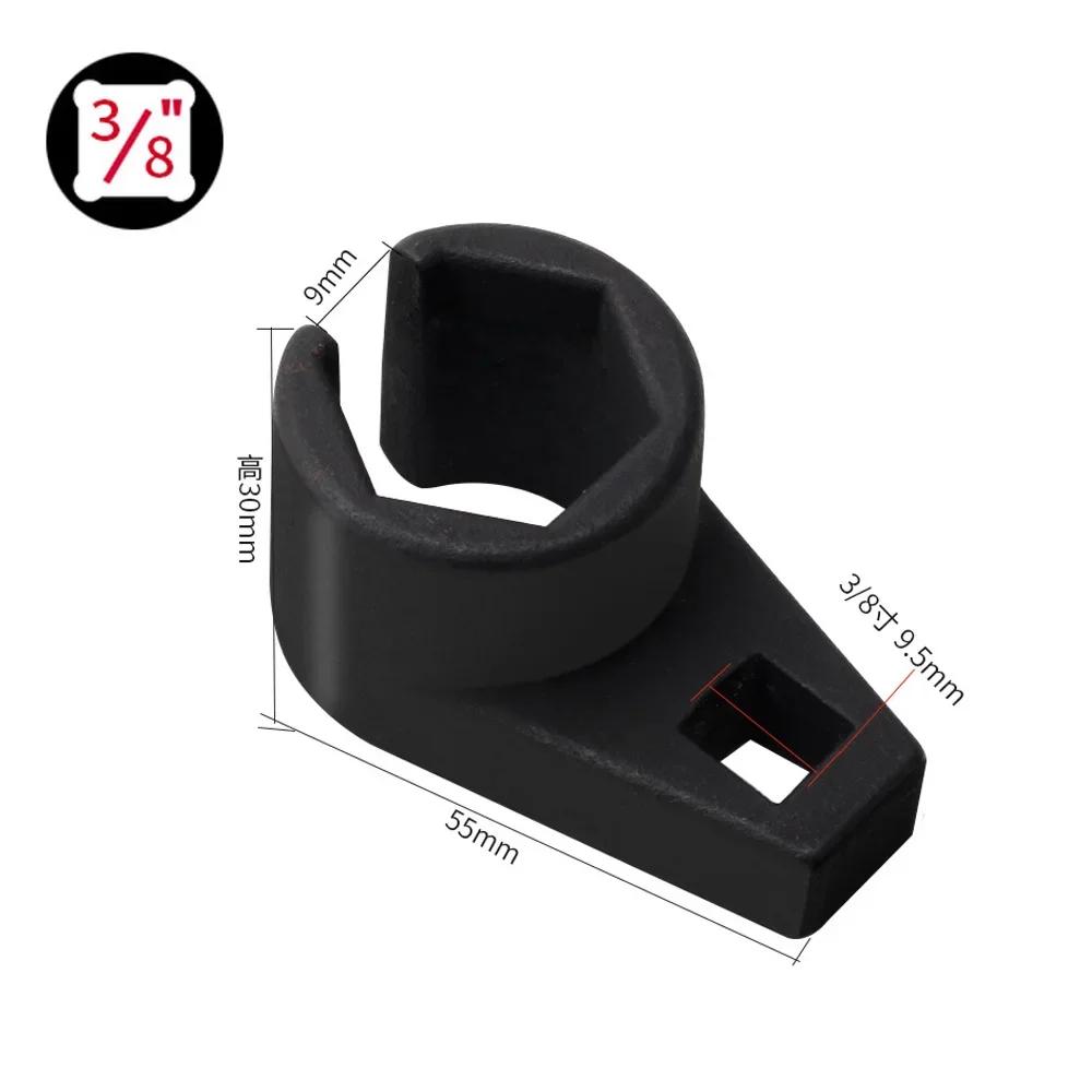 1/2" 3/8" 22MM Lambda Offset Oxygen Sensor Socket Wrench O2 Tool Kit Set Adapter Engine Wrench