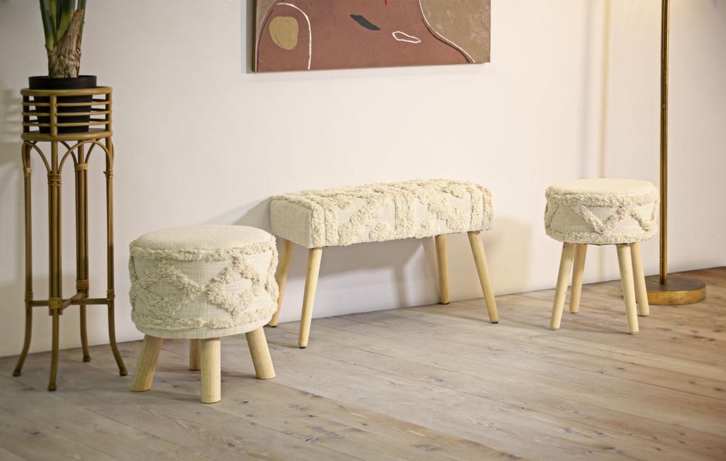 Stool Damasco Tall Cm Ø 32X41