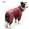 Pet Dog Coat Outdoor Jacket Pet Waterproof Winter Warm Clothes Big Jumpsuit Reflective Raincoat For Medium Large Dogs 5