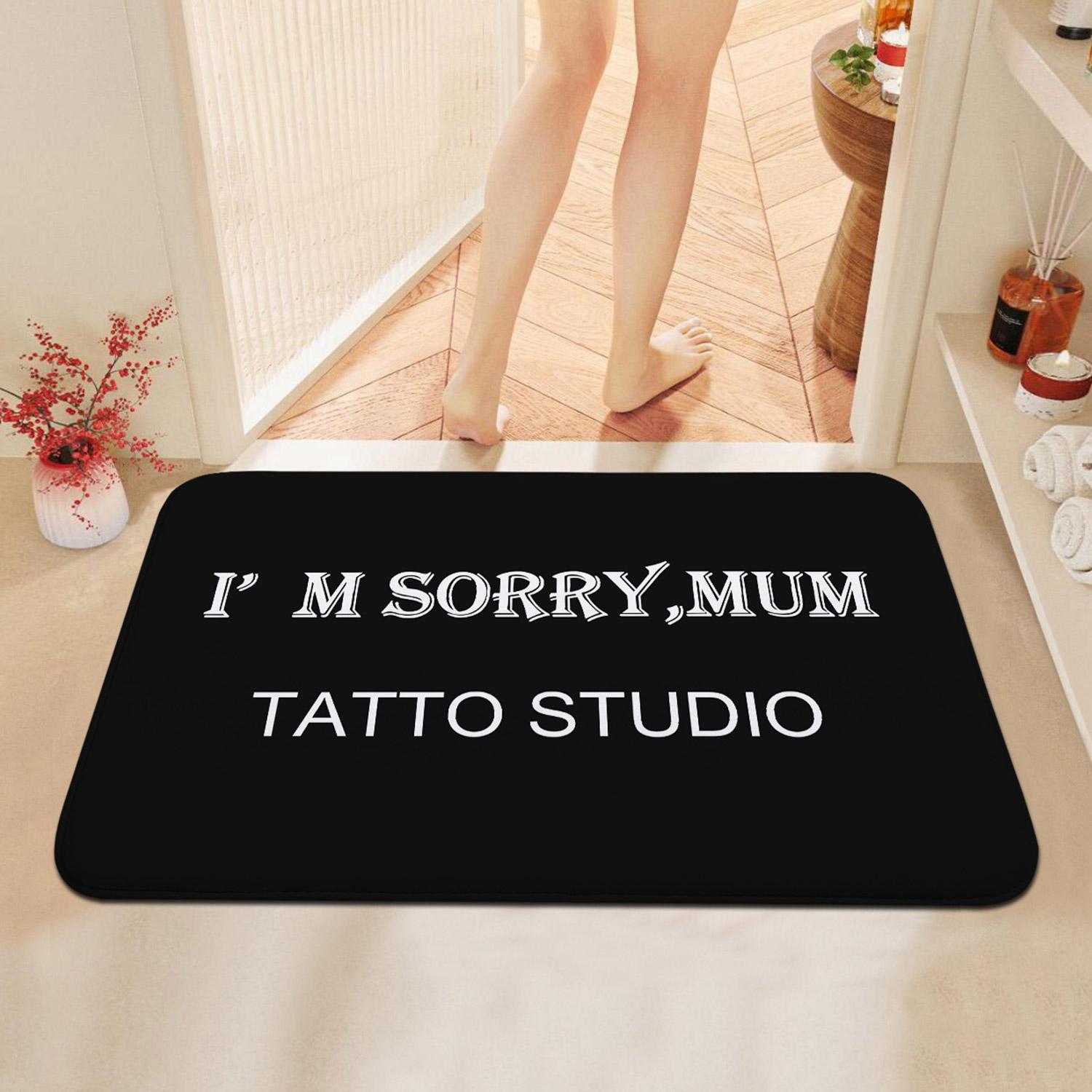 

Коврик для тату-салона, коврик для двери, моющийся, для ванной, спальни, кухни, ковер, нескользящий, для коридора, крыльца, входа 40cmx60cm