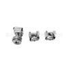 Nickel Plated Crown Cabinet M5M6 Screws with Clip-in Nuts for Network Server Switches