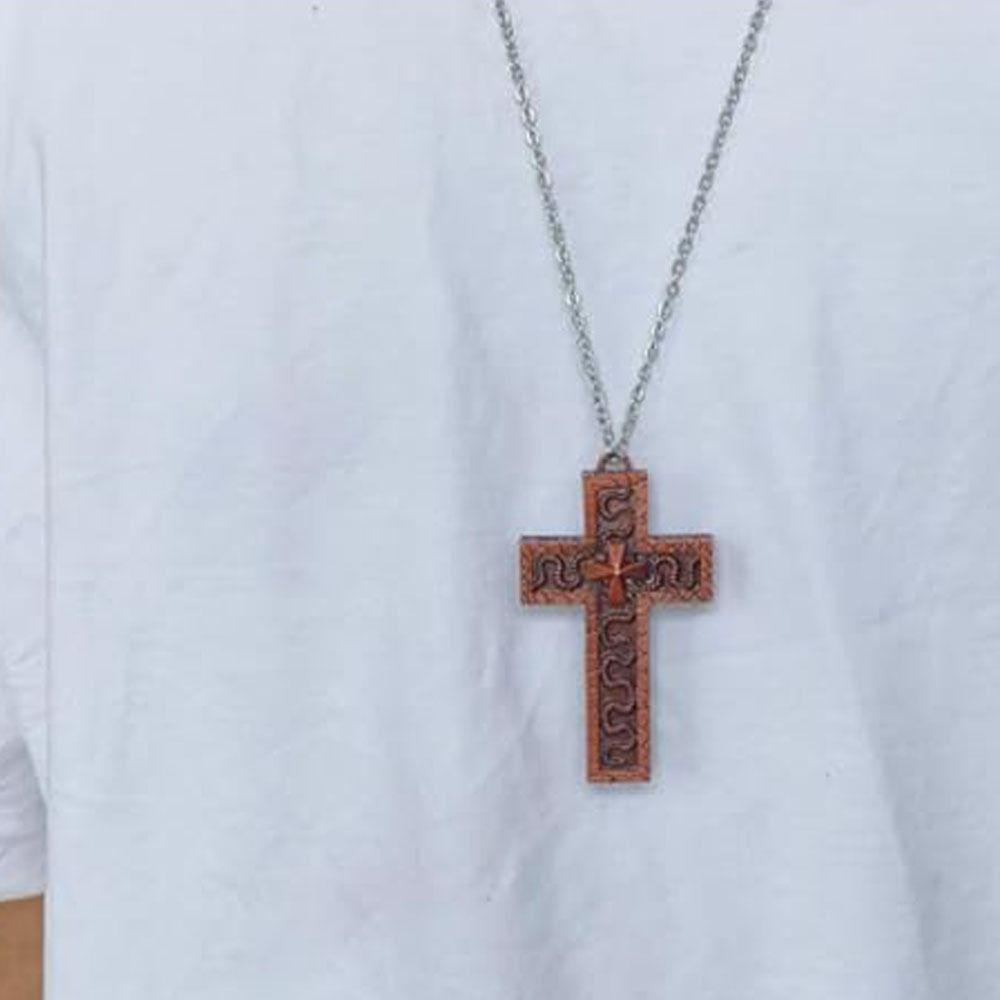 with Secret Compartment Chain Pendant Necklace Openable Charm Jewelry Cross Pendant Necklace
