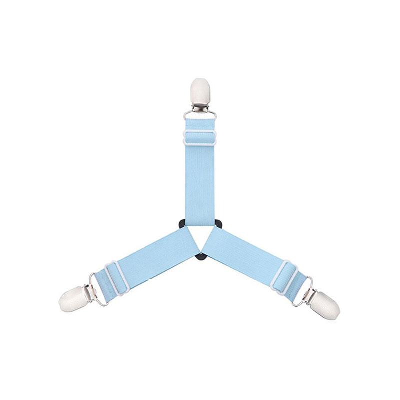 1-4Pcs Bed Sheet Elastic Grippers Belt Fastener Bed Sheet Clips Mattress Cover Blankets Holder Home Textiles Home Living Gadgets