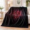 World of Warcraft Flannel Throw Blanket Soft Warm Cozy For Sofa Bed Indoor Home Bedroom Use