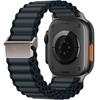 Nylon Strap for Apple Watch 1/2/3/4/5/6/7/8/9/10/11/SE Ultra 1/2/3 42/44/45/46/49mm, Black