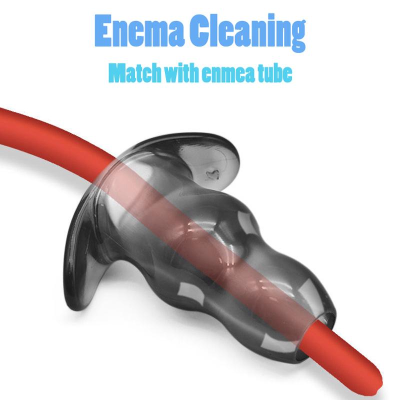 Expandér dutých análních kolíků Vaginální anální kolík Transparentní dildo Vložka anální kolíčky Dilatátor řitního otvoru Čištění zrcátka BDSM Pohlaví pro dospělé