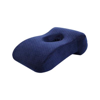 Travel Cushion Nap Sleeping Pillow Foam Slow Rebound Desk with Hollow Design for Face Down Pillows Headrest Neck Protection
