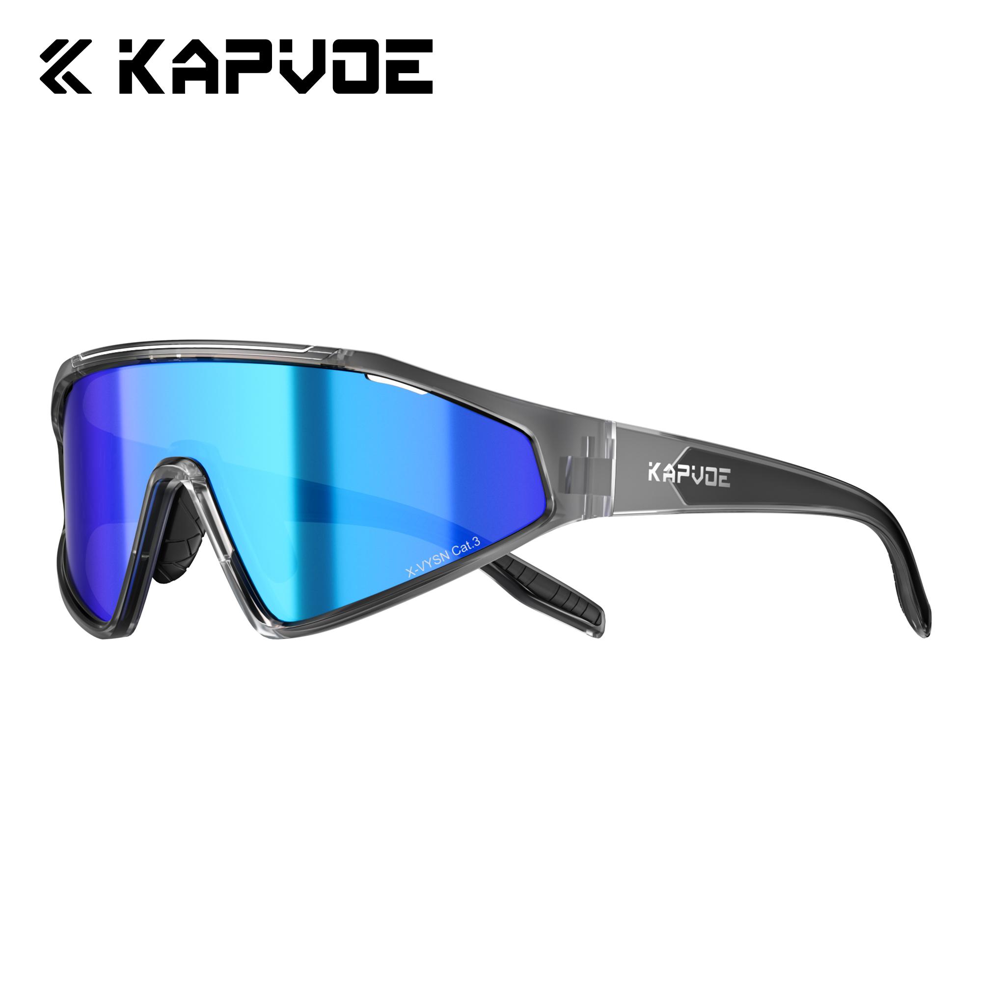 

Kapvoe Fashion Cool Cycling Sunglasses Baseball Sports Sunglasses UV400 Men Women Cycling Glasses Night Riding Available