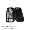 Astuccio per Penne in EVA per Pen Spinning, Contiene 16 Penne fino a 24,5 cm, Antiurto (Nero)
