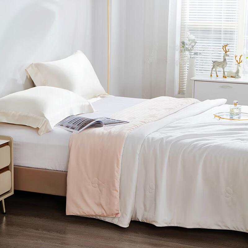 KINTHERI Cloud Soft Jacquard Tussah Silk Duvet