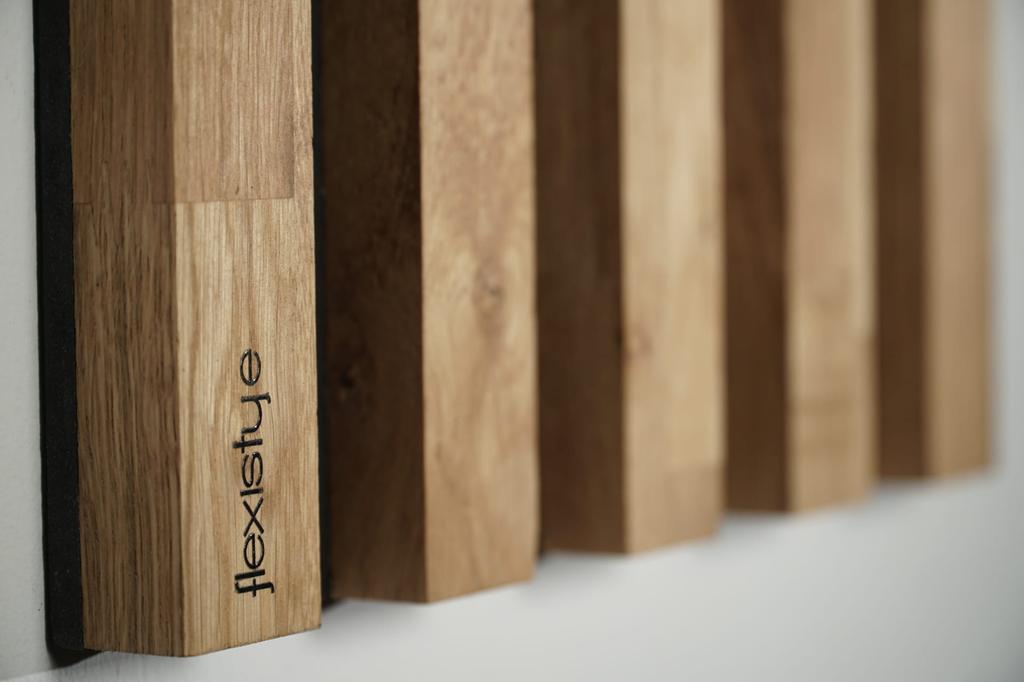 Wooden Key Hanger Lamele 30cm