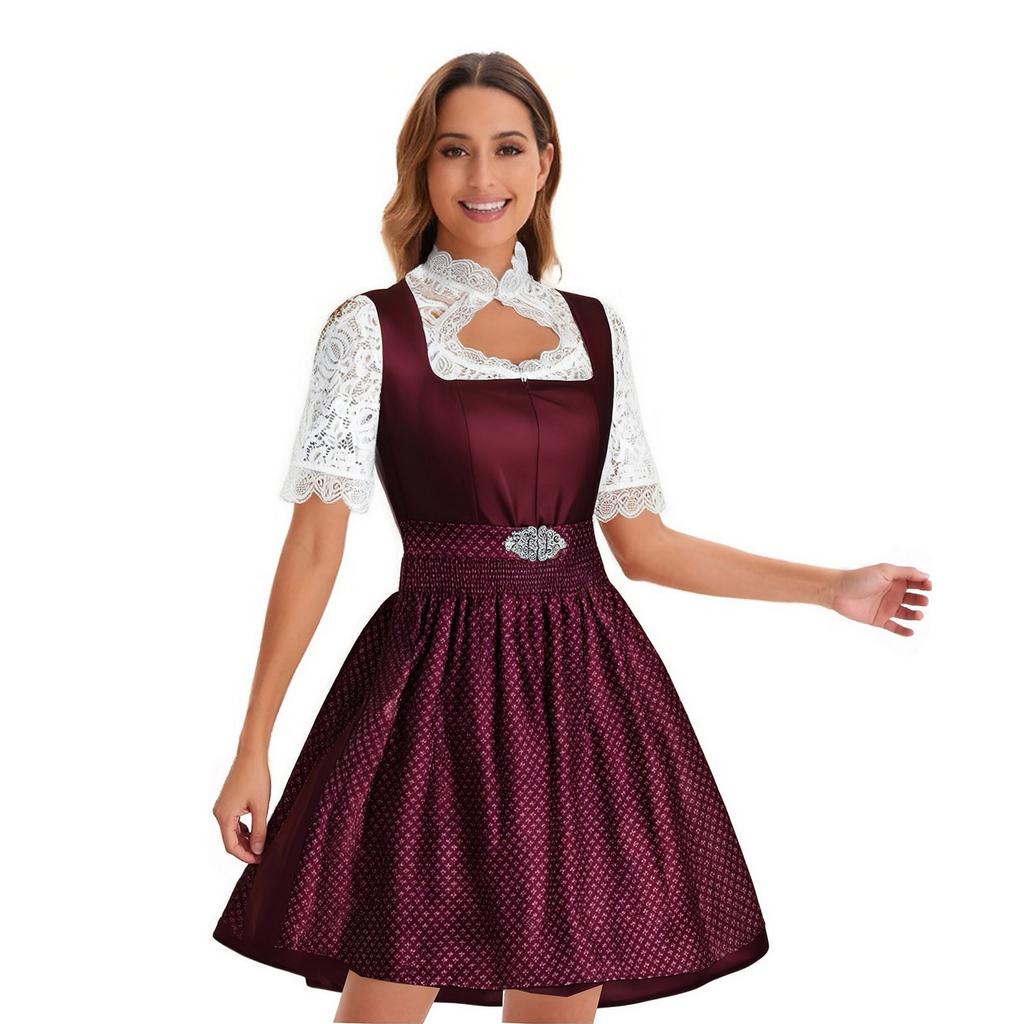 Women's Oktoberfest Costume Performance Costume Work Skirt Costume