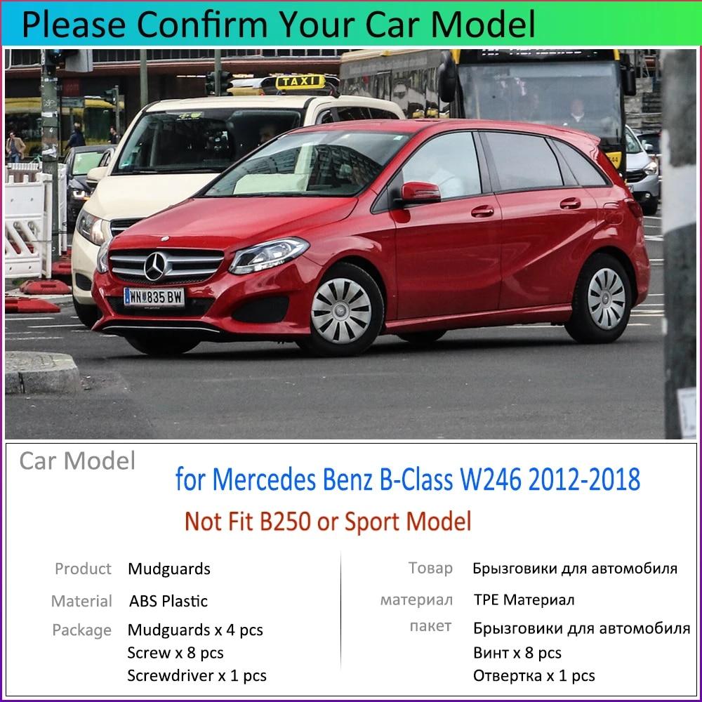 

Для Mercedes Benz B Class B-Class W246 2012 ~ 2018 2013 2014 2015 автомобильное крыло брызговики брызговик автомобильные аксессуары
