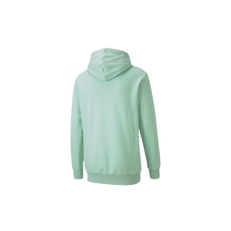 Puma Classics Hoodie With Print Men Tops Pastel-Green 595907-32