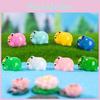Cute Resin Crowned Frog Figurine For Fairy Garden Decorations And Desktop Ornaments