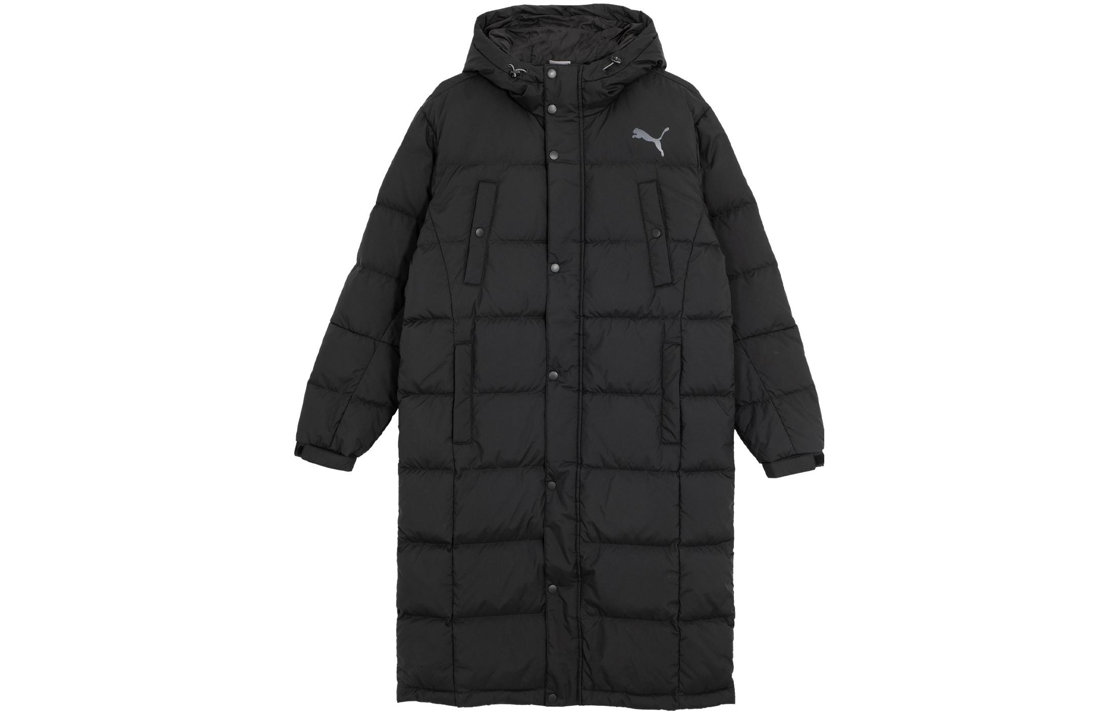 PUMA Down Jacket Thickened Unisex Black 674277-01 XS